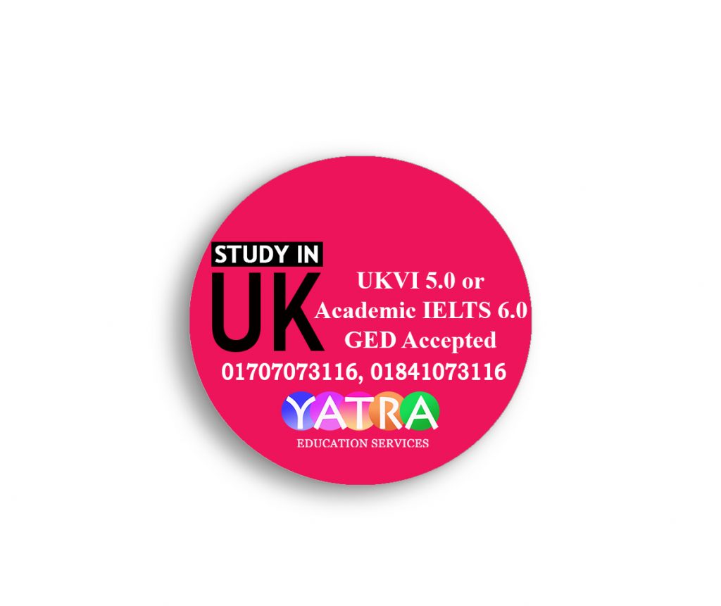 Study in abroad Uk through Yatra Education Services.