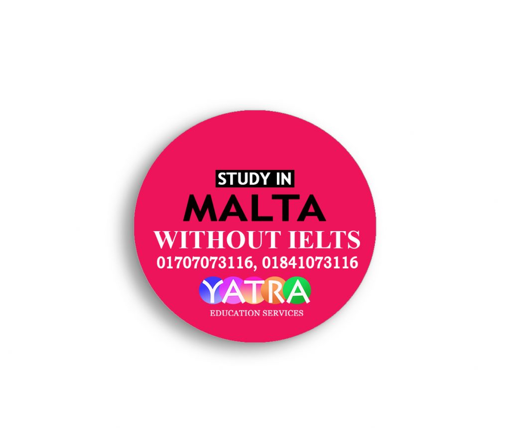 Study in Malta Yatra Education Services.